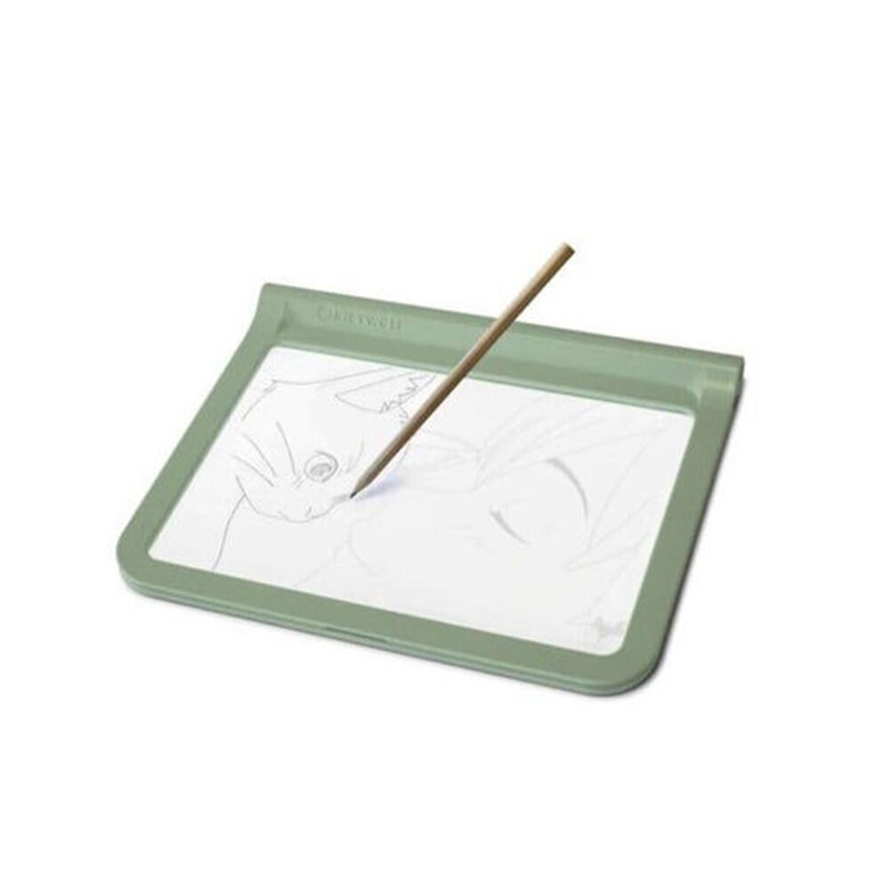 Τάμπλετ Ζωγραφικής 2 Όψεων με Οθόνη LED και Μαυροπίνακα - Πράσινο KDW-180620 Kidywolf - 1