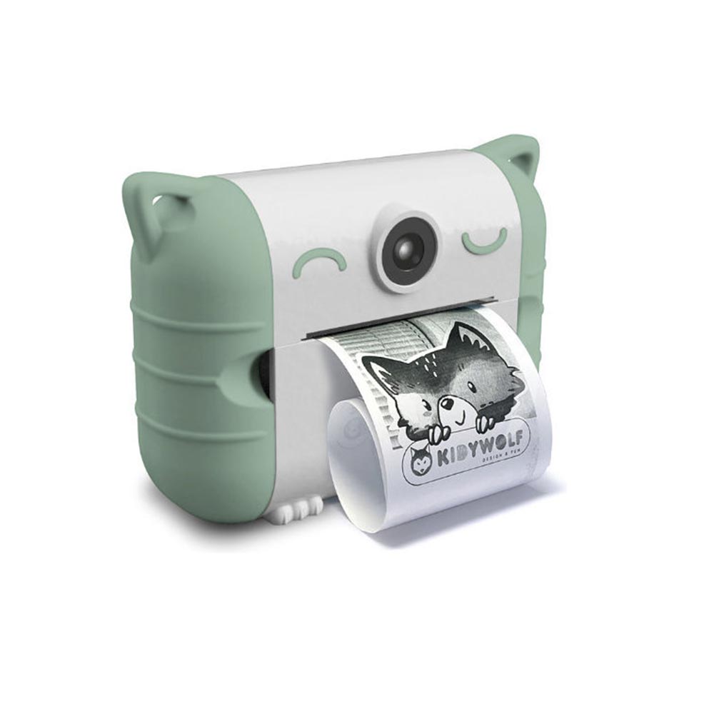 Φωτογραφική Μηχανή με Θερμική Εκτύπωση Kidyprint Instant Camera Πράσινο KDW-181221 Kidywolf - 108728