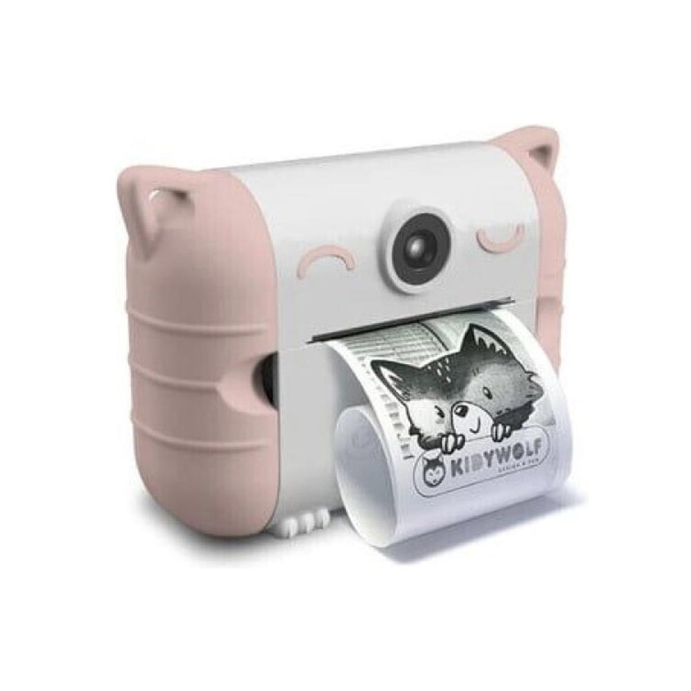 Φωτογραφική Μηχανή με Θερμική Εκτύπωση Kidyprint Instant Camera Ροζ KDW-181238 Kidywolf - 108721