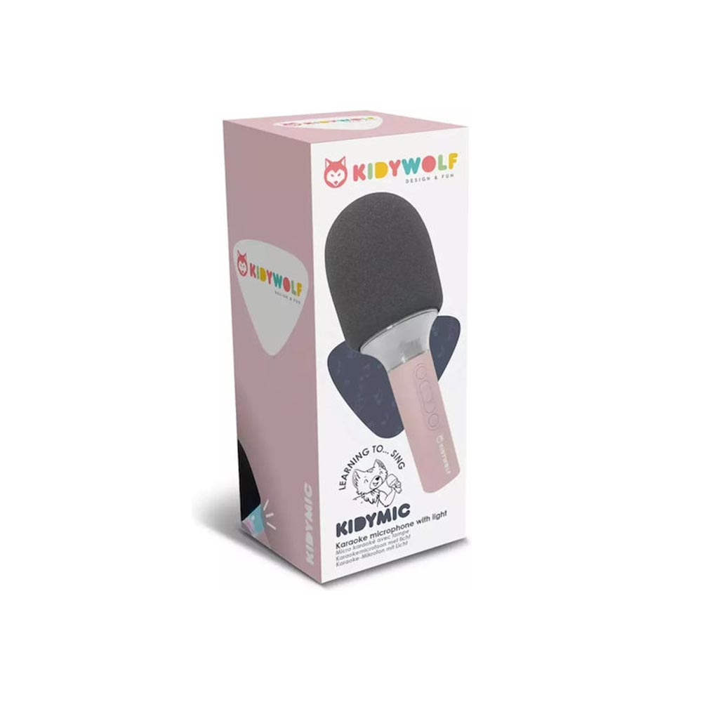 Ασύρματο Μικρόφωνο Karaoke Kidymic Ροζ KDW-181252 Kidywolf - 108742