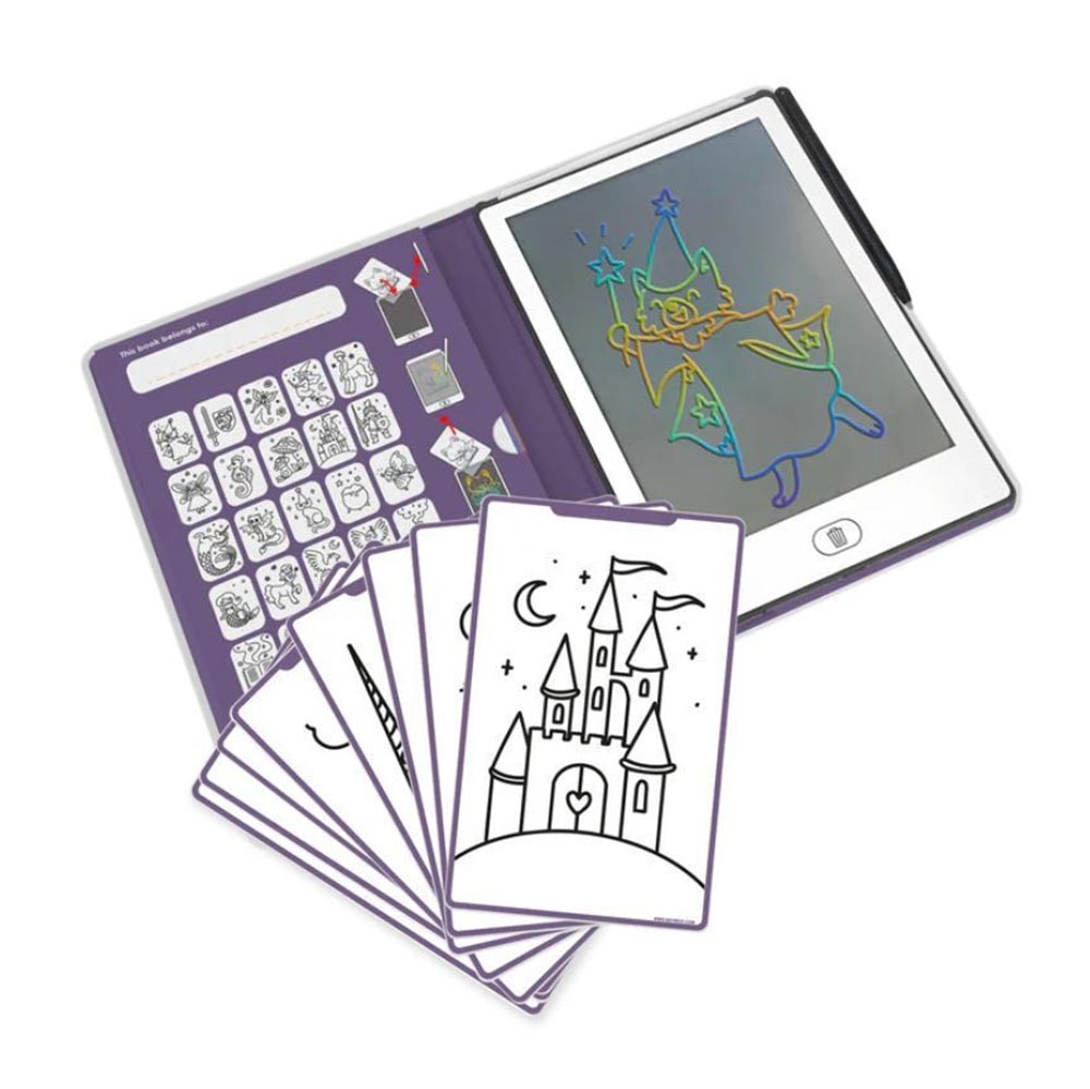 Τάμπλετ Ζωγραφικής με Οθόνη LCD και 30 κάρτες Once Upon A Time KDW-181443 Kidywolf - 116513
