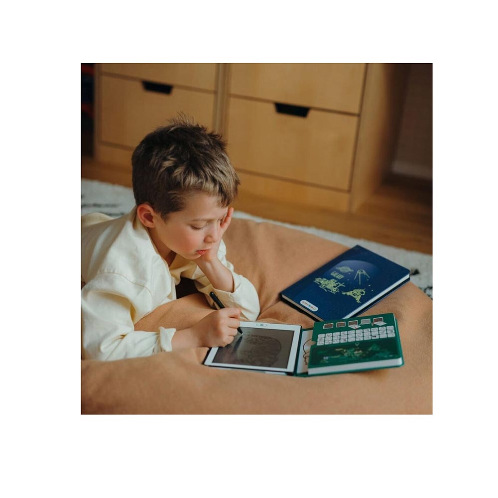 Τάμπλετ Ζωγραφικής με Οθόνη LCD και 30 κάρτες Animals Around the World KDW-182198 Kidywolf - 3