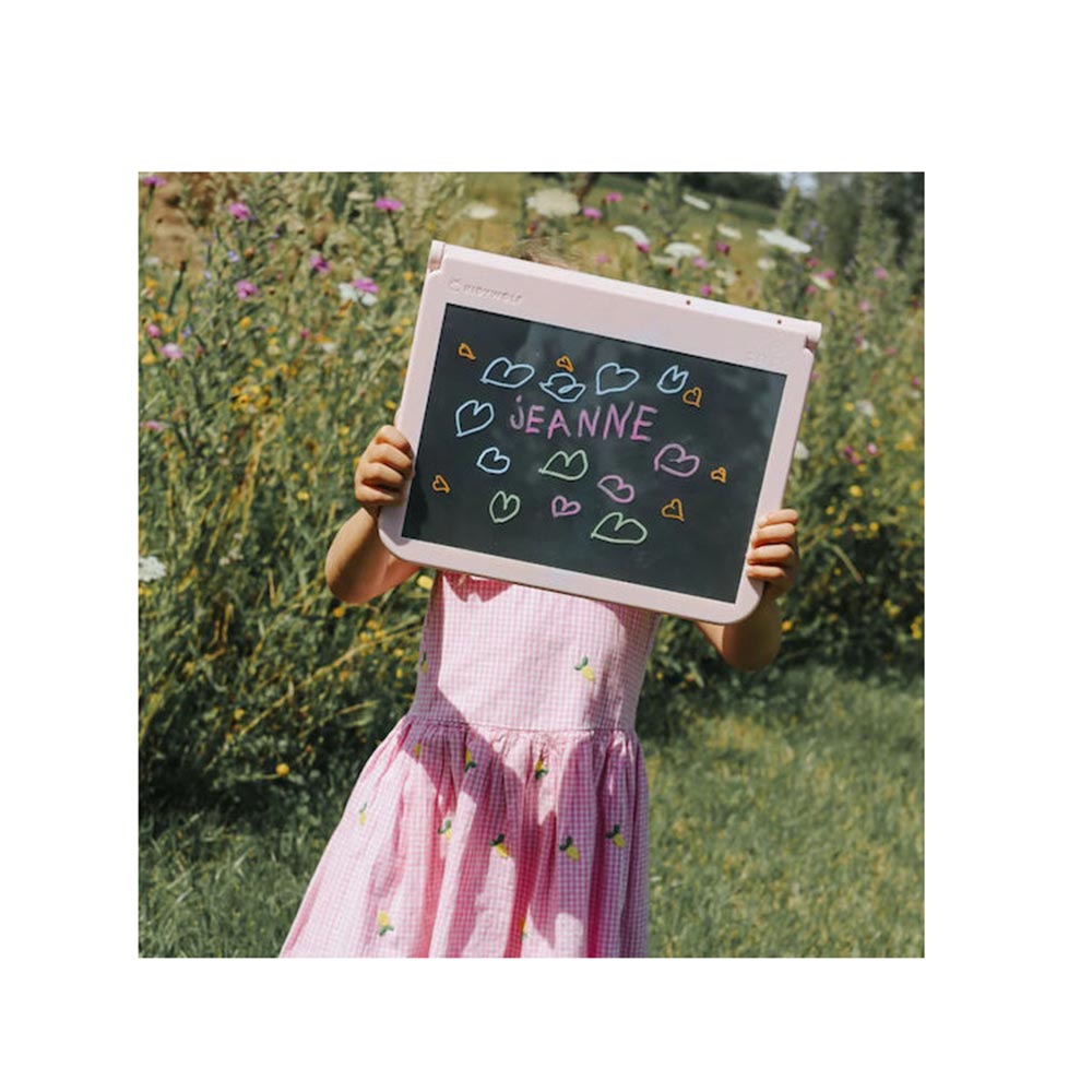 Τάμπλετ Ζωγραφικής 2 Όψεων με Οθόνη LED και Μαυροπίνακα - Fashion KDW-182570 Kidywolf - 4