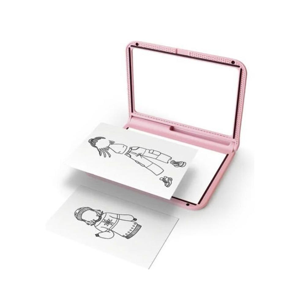 Τάμπλετ Ζωγραφικής 2 Όψεων με Οθόνη LED και Μαυροπίνακα - Fashion KDW-182570 Kidywolf - 1