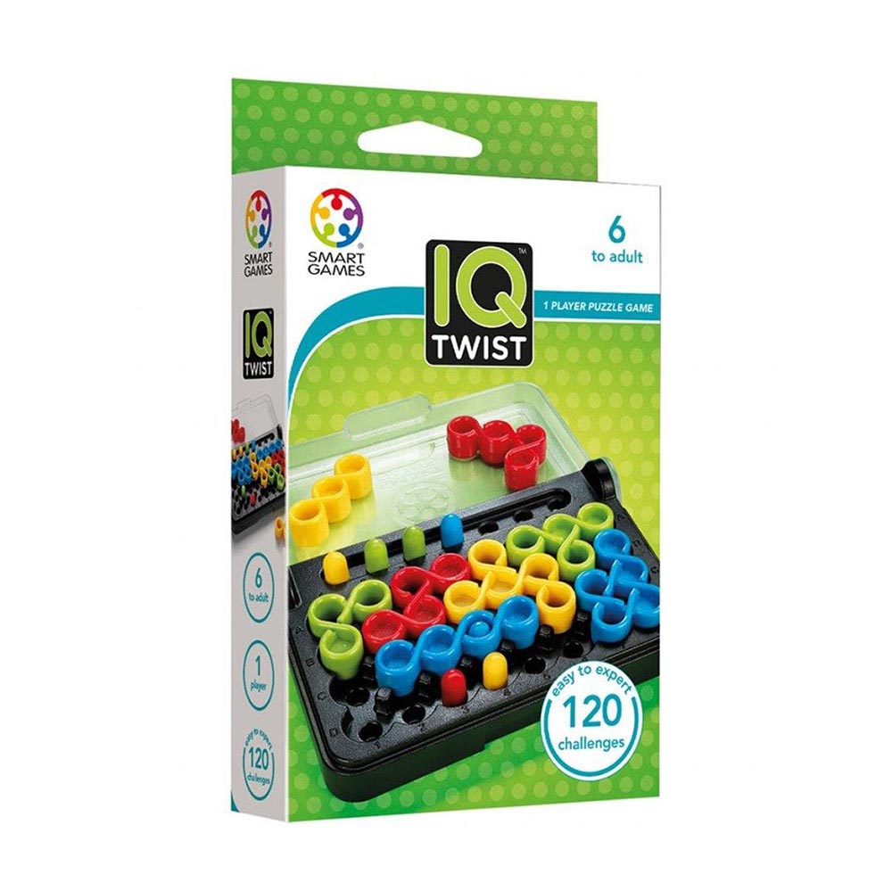 Επιτραπέζιο Παιχνίδι IQ Twist (120 challenges) 151518 Smart Games - 82957