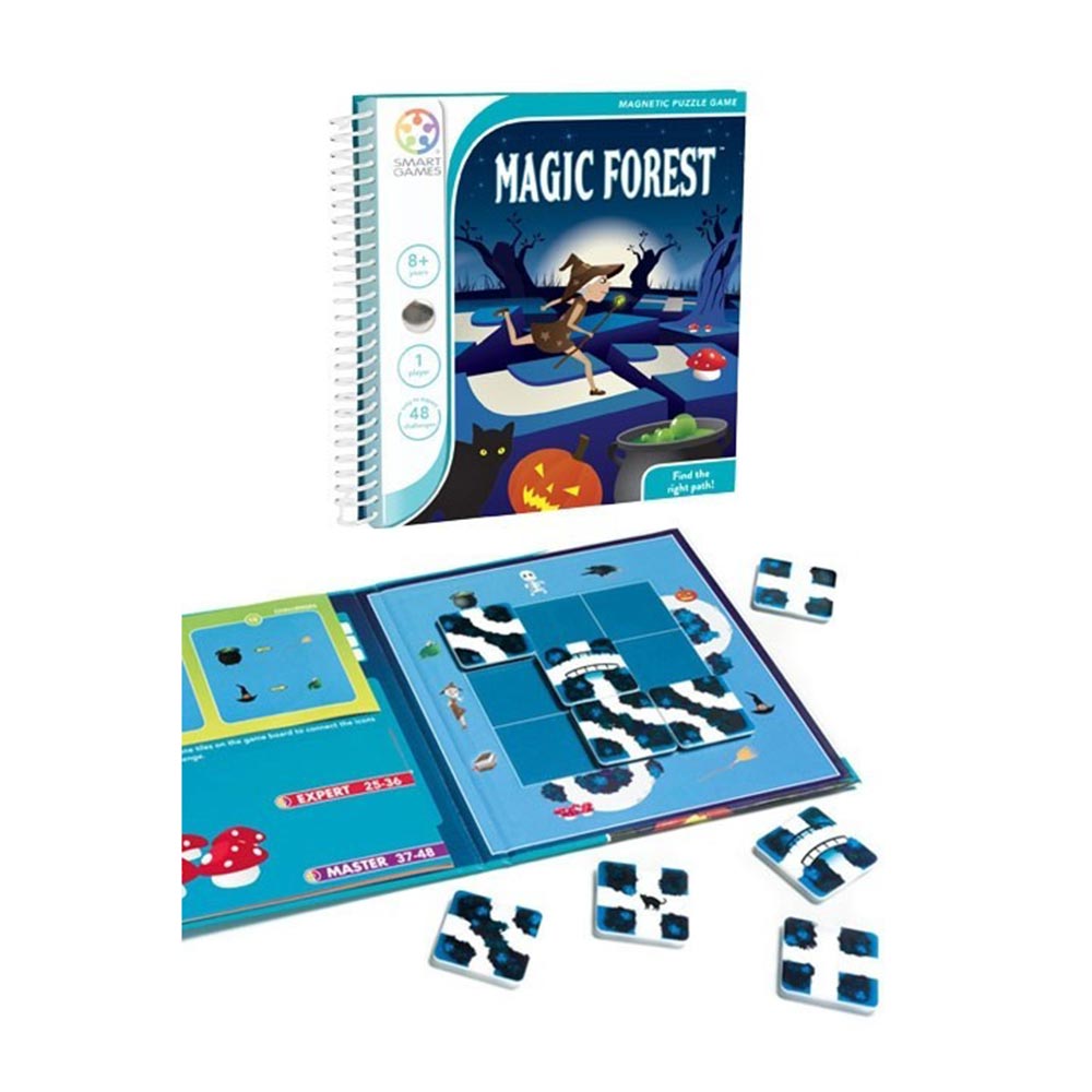 Επιτραπέζιο Μαγνητικό Παιχνίδι Magical Forest (48 challenges) 151530 Smart Games - 3