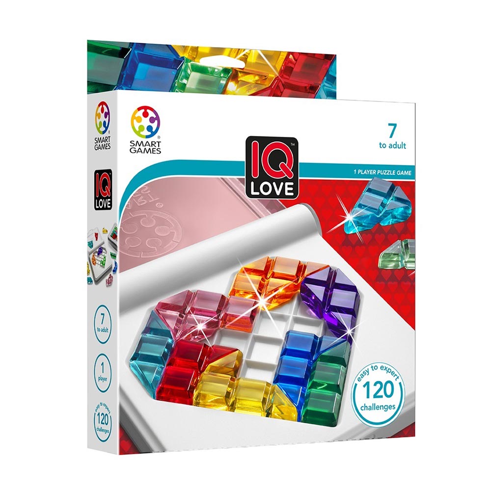 Επιτραπέζιο Παιχνίδι IQ Love (120 challenges) 152439 Smart Games - 0