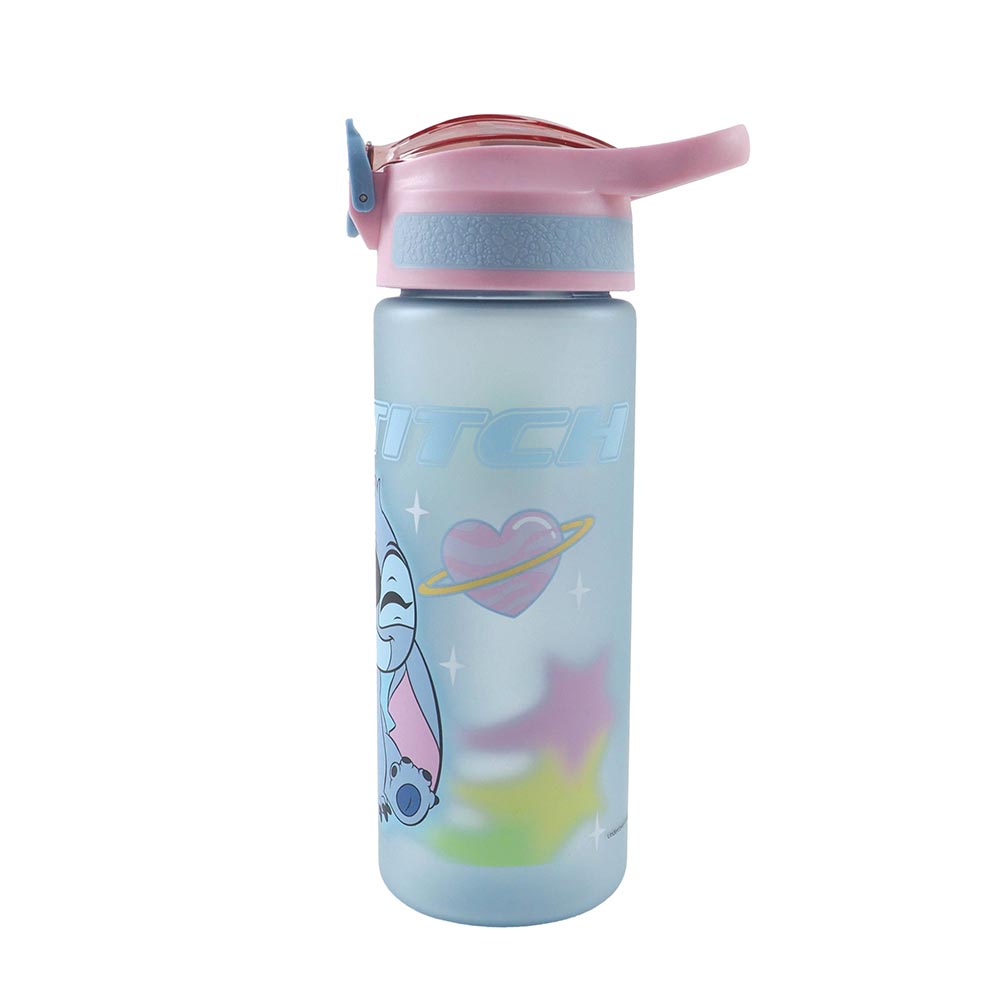 Πλαστικό Παγούρι με Καλαμάκι Stitch 600ml 552-05217 Gim - 1