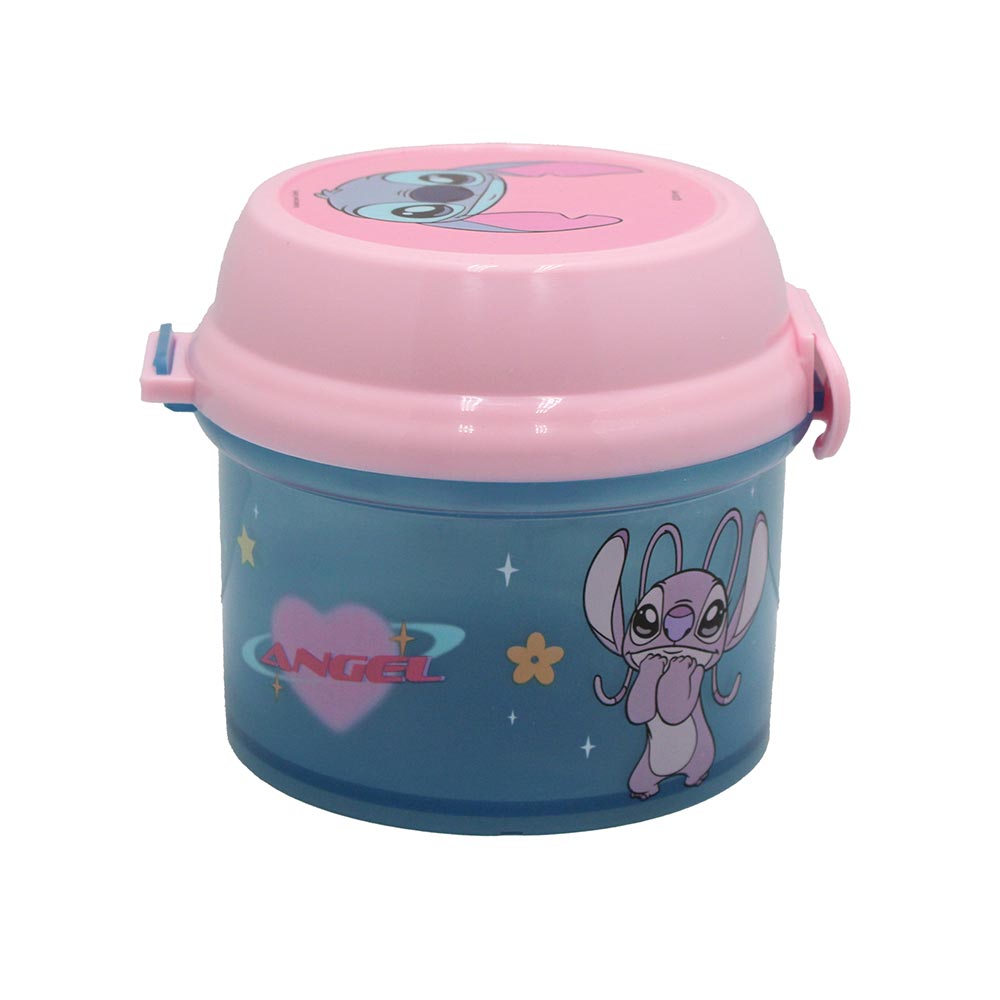 Πλαστικό Φαγητοδοχείο Σνακ 270ml Stitch 552-05259 Gim - 4