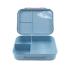Δοχείο Φαγητού Πλαστικό με 3 Χωρίσματα Stitch 900ml 552-05269 Gim - 1