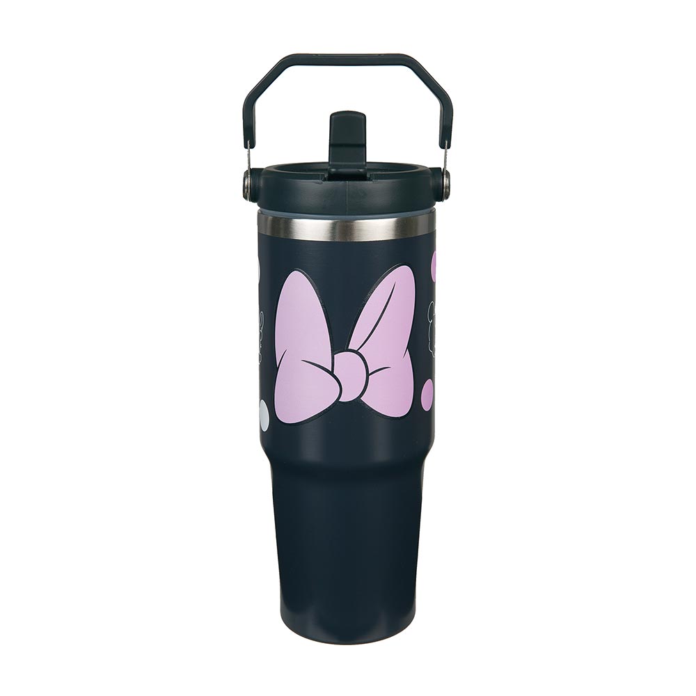 Ανοξείδωτο Ποτήρι Θερμός με Καλαμάκι Minnie 900ml 553-06208 Gim - 118113
