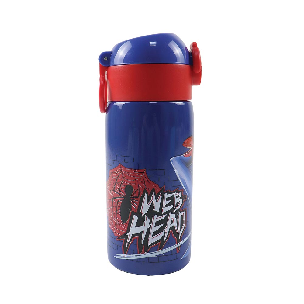 Ανοξείδωτο Παγούρι με Καλαμάκι Spiderman 500ml 557-02199 Gim - 2