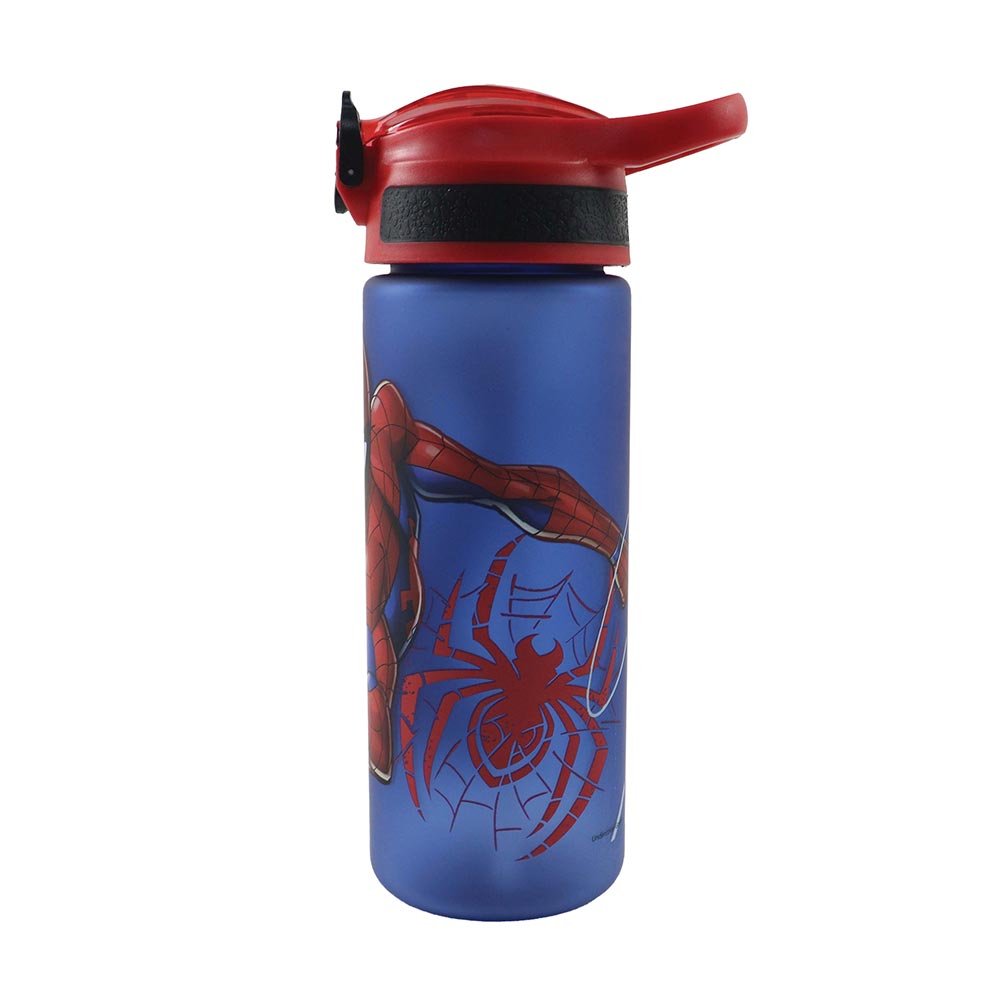 Πλαστικό Παγούρι με Καλαμάκι Spiderman 600ml 577-02217 Gim - 1