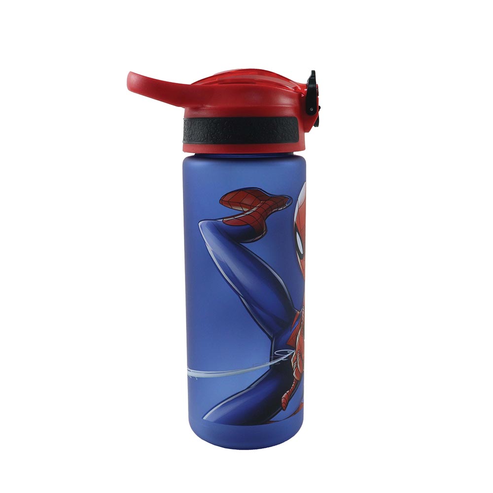 Πλαστικό Παγούρι με Καλαμάκι Spiderman 600ml 577-02217 Gim - 3