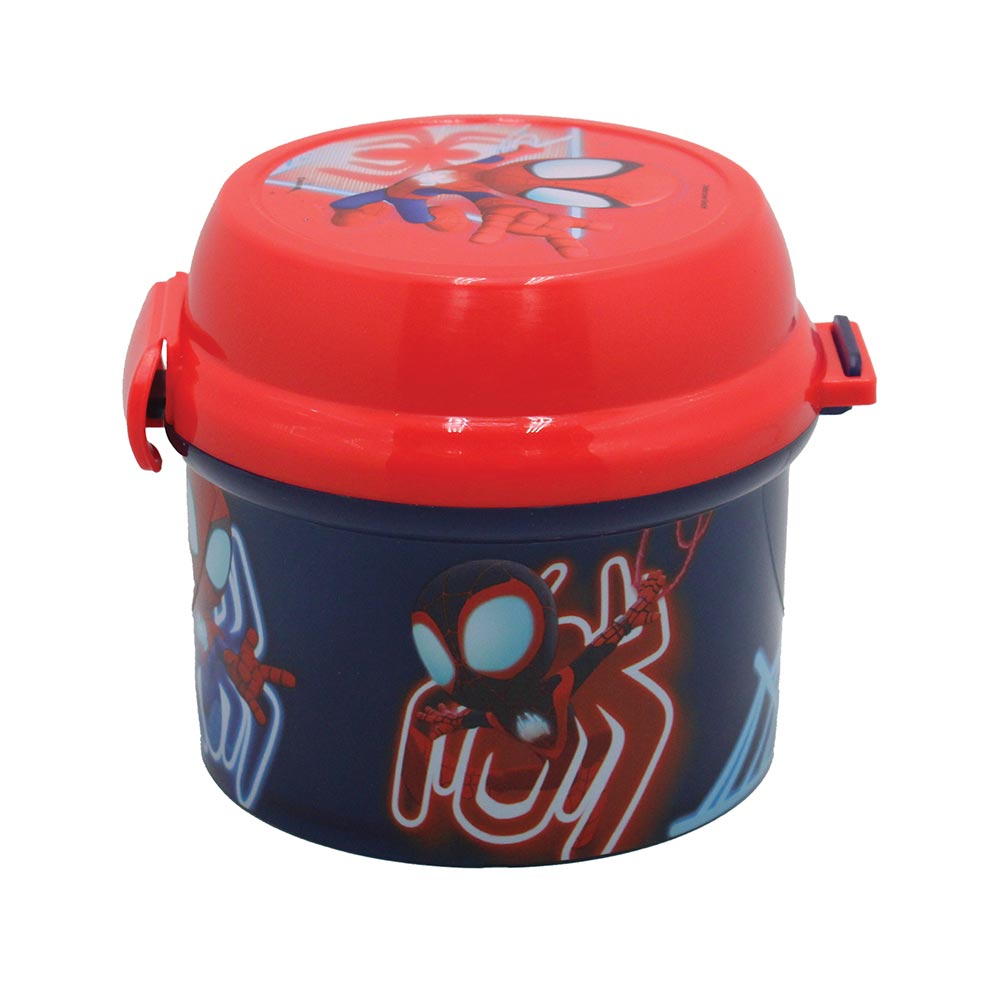 Πλαστικό Φαγητοδοχείο Σνακ 270ml Spiderman 557-03259 Gim - 2