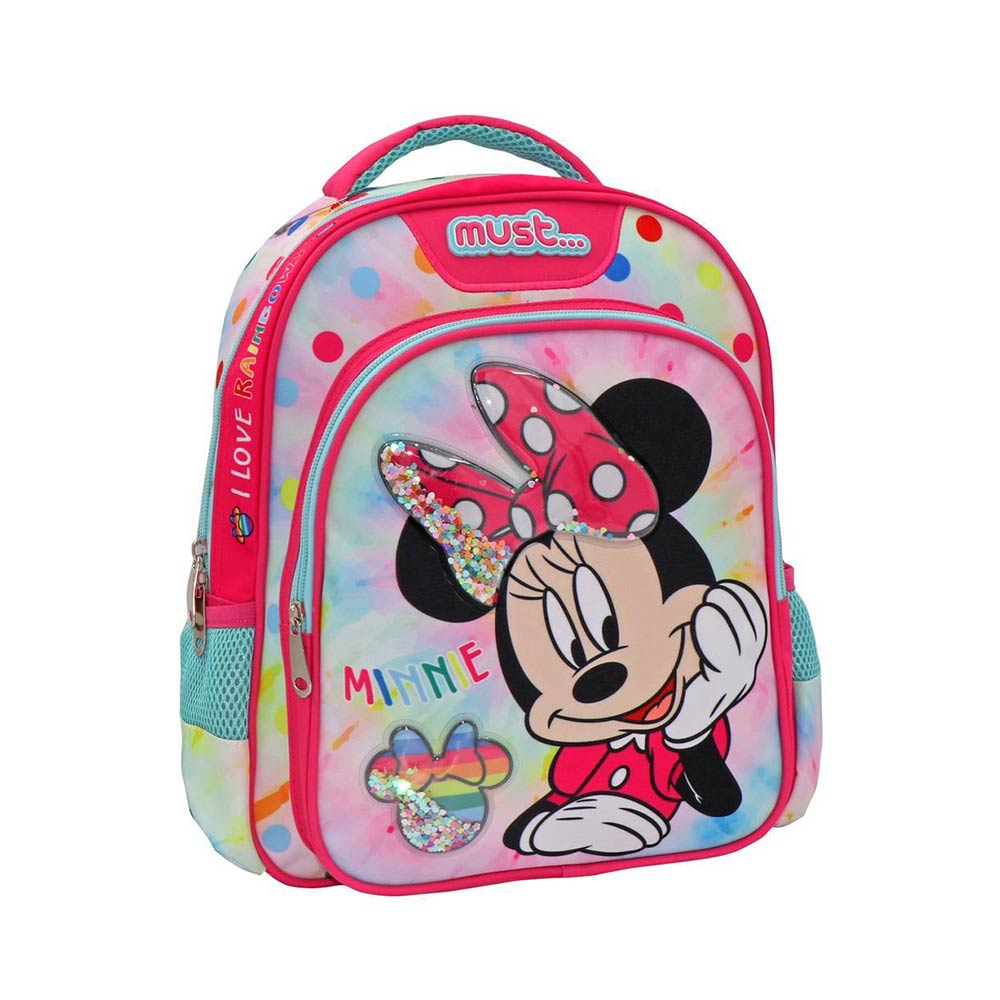 Τσάντα Πλάτης Νηπίου Disney Mnnie Mouse I Love Rainbow 563432 Must - 55426