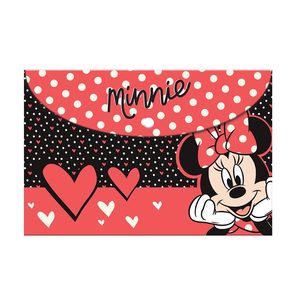 Φάκελος με κουμπί Α4 Disney Minnie Mouse 563570 Diakakis