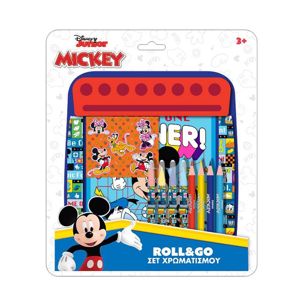 Σετ Χρωματισμού Roll&Go Mickey - Minnie Mouse 563713 Diakakis - 0