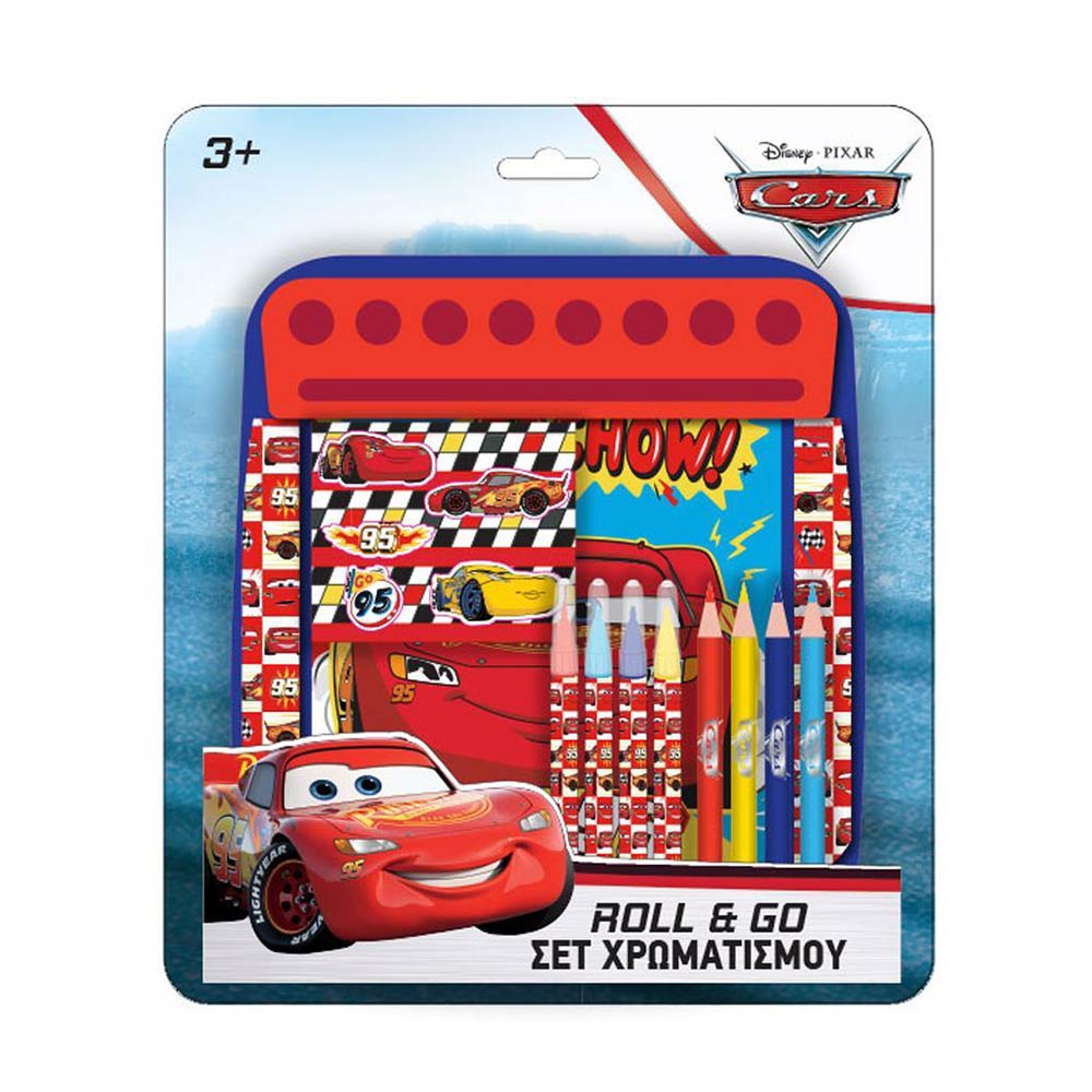 Σετ Χρωματισμού Roll&Go Disney Cars 563715 Diakakis - 0