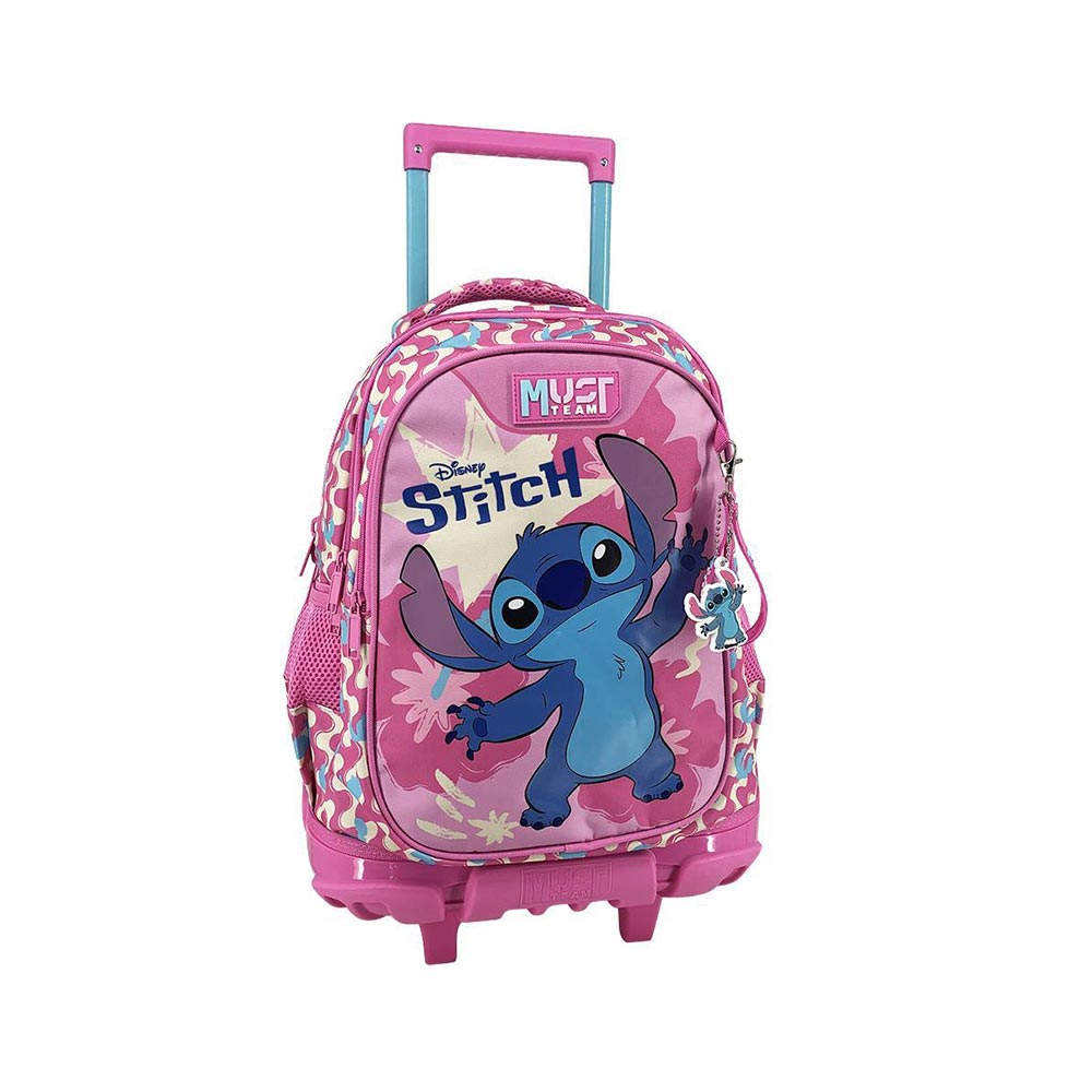 Τσάντα Τρόλεϊ Δημοτικού Stitch Pink 565972 Must - 118981