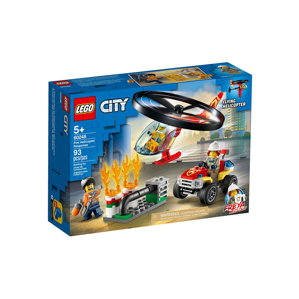 City Fire Helicopter Response 60248 Lego - 9271