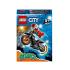 City Fire Stunt Bike 60311 Lego - 0