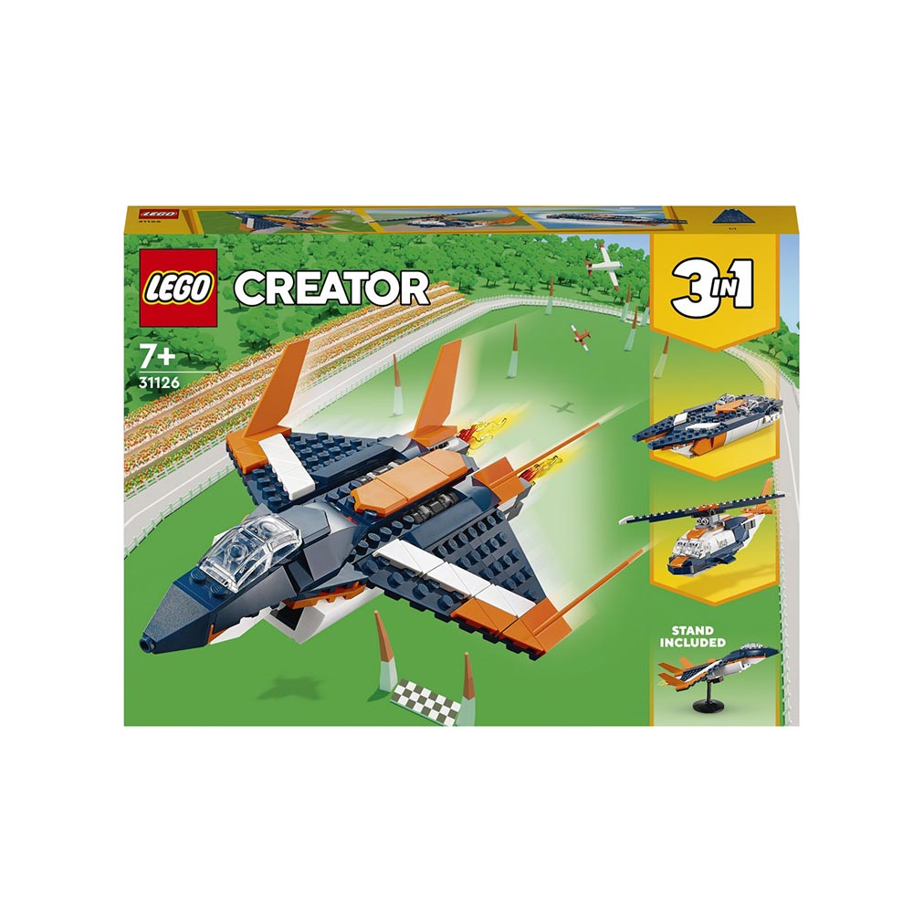 Creator 3in1 Supersonic-jet 31126 Lego - 50262