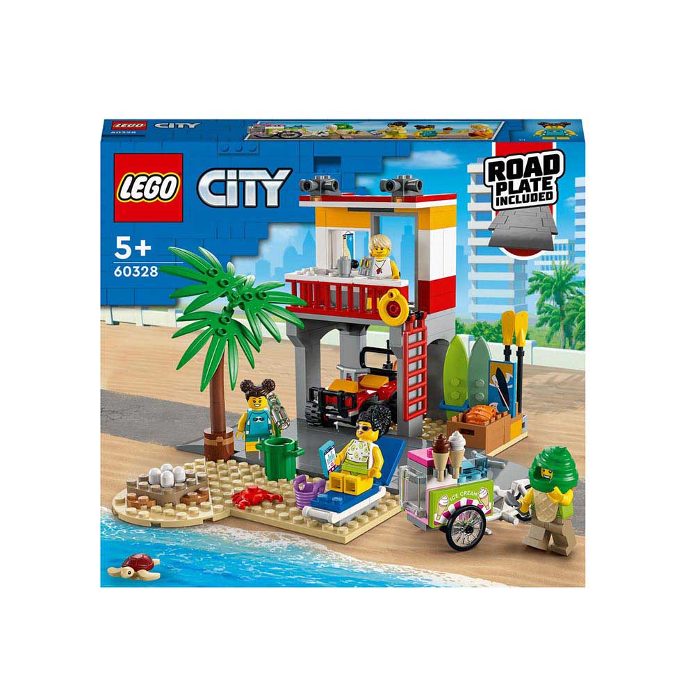 City Beach Lifeguard Station 60328 Lego - 50328