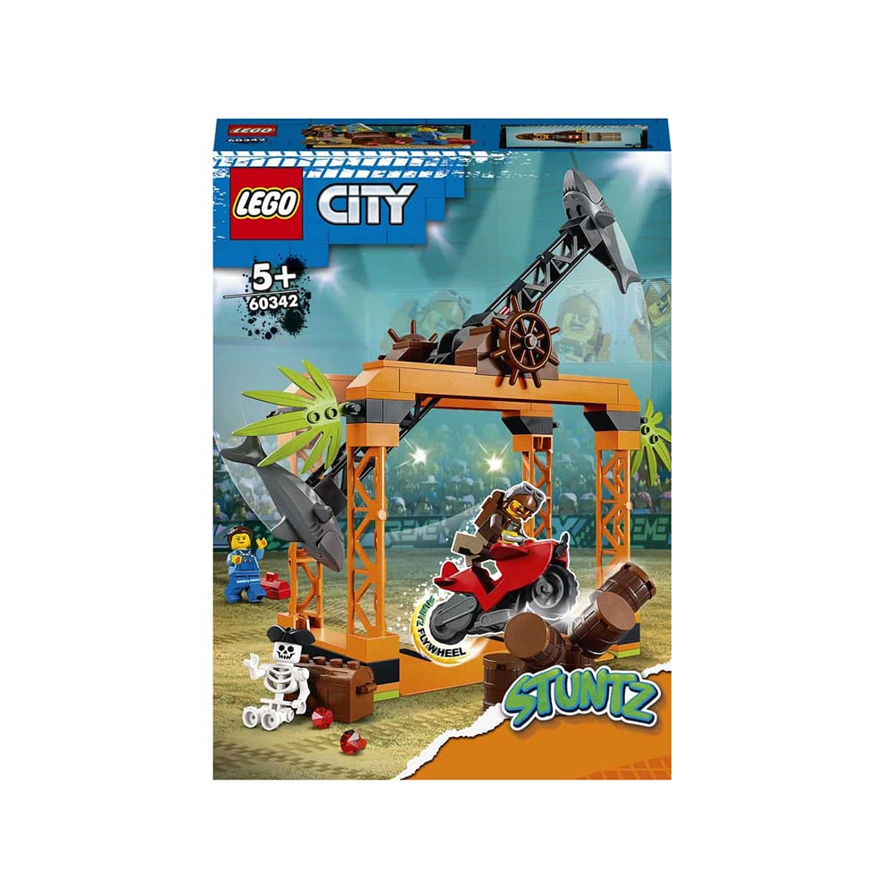 City The Shark Attack Stunt Challenge​ 60342 Lego - 50425