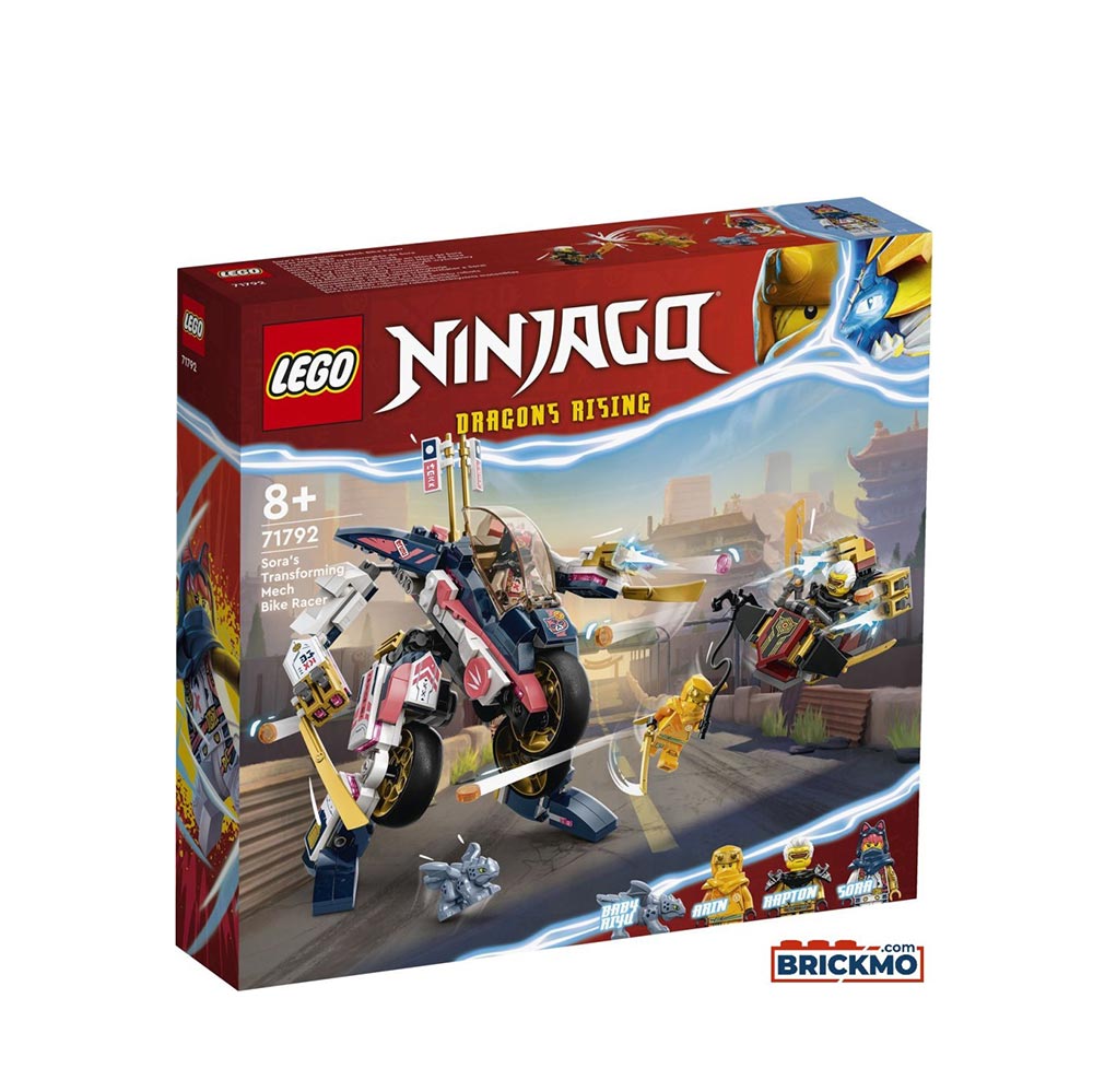 Ninjago Sora’s Transforming Mech Bike Racer 71792 Lego - 88031