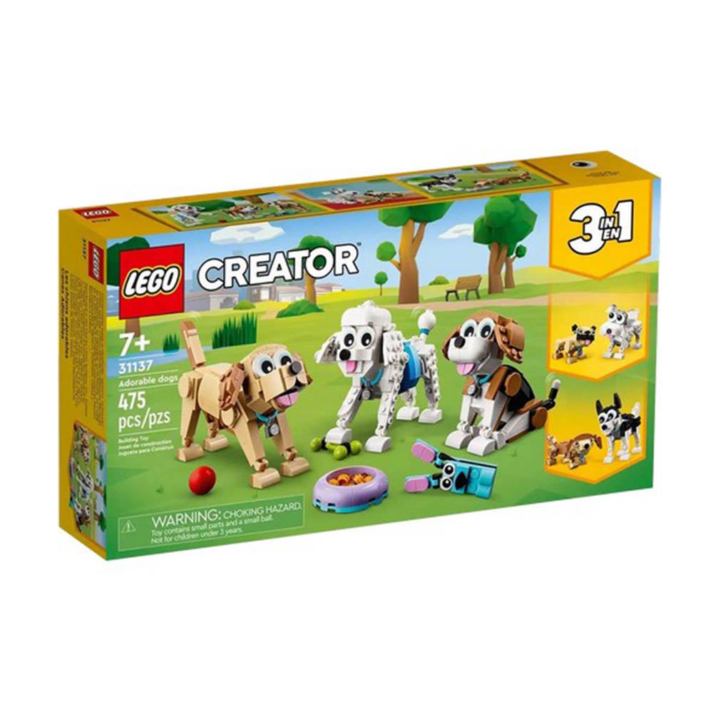 Creator 3in1 Adorable Dogs 31137 Lego - 88859