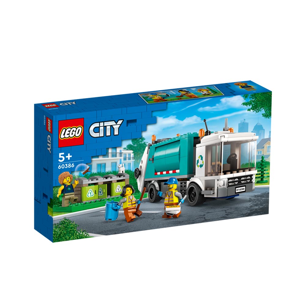 City Recycling Truck 60386 Lego - 87424