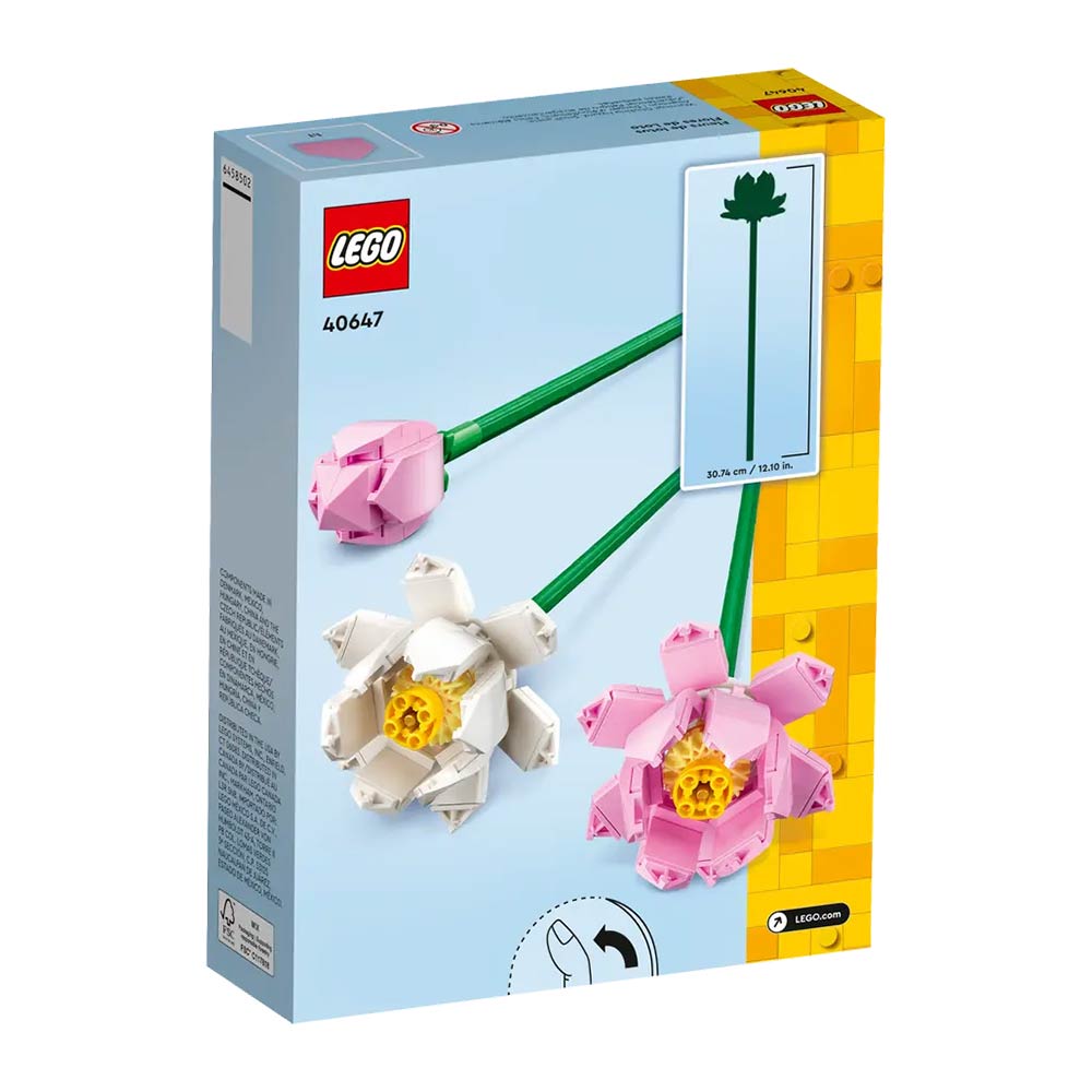 Botanical Lotus Flowers 40647 Lego - 1