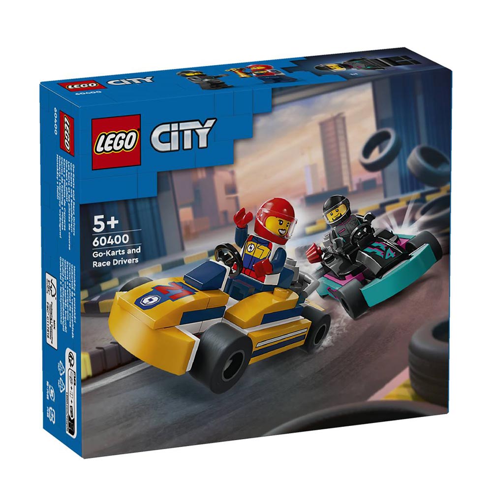 City Go-Karts and Race Drivers 60400 Lego - 88894