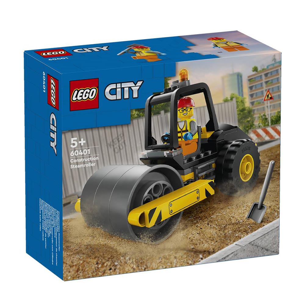 City Construction Steamroller 60401 Lego - 88895