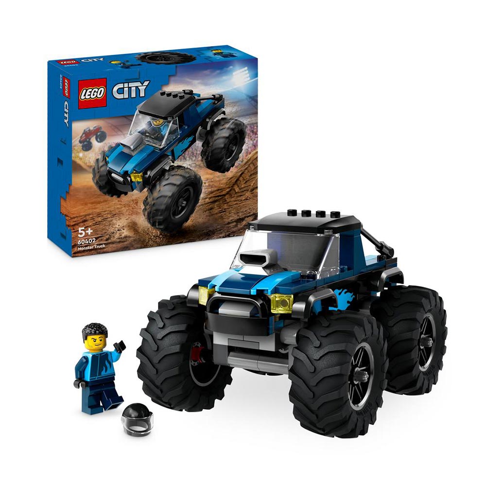 City Blue Monster Truck 60402 Lego - 1