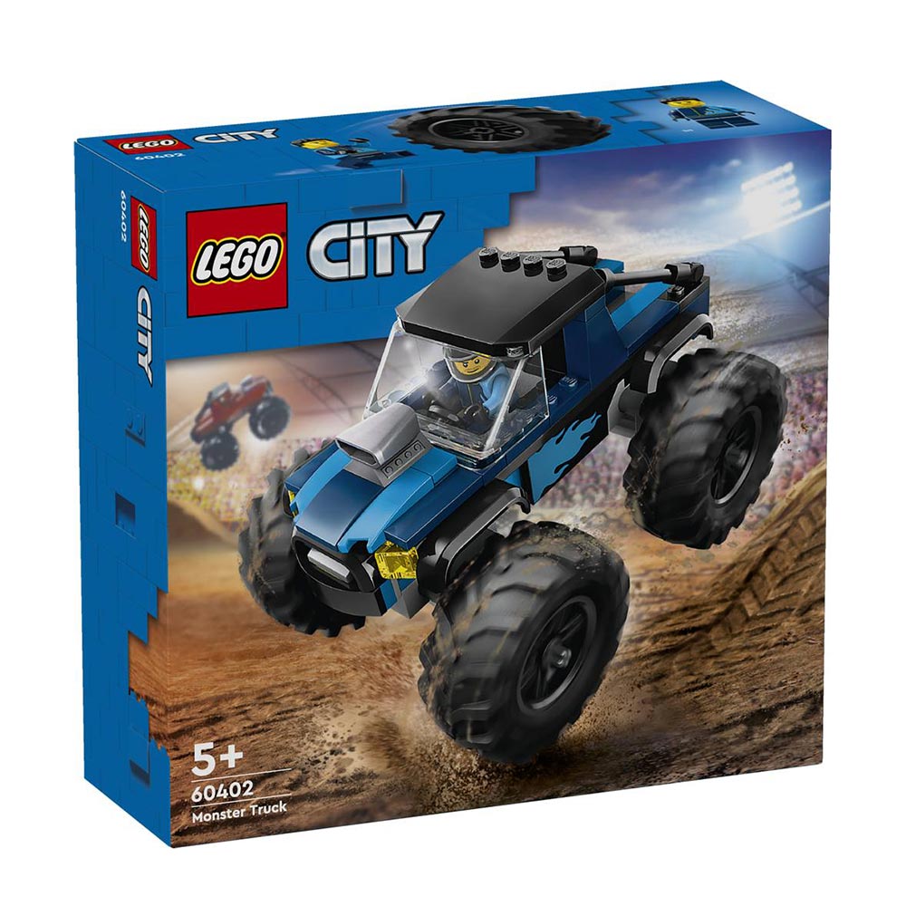 City Blue Monster Truck 60402 Lego - 88897