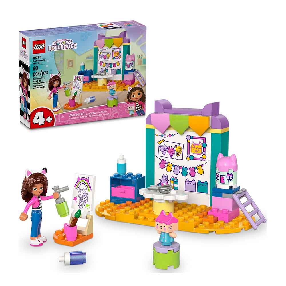 Gabby's Dollhouse Crafting with Baby Box 10795 Lego - 1