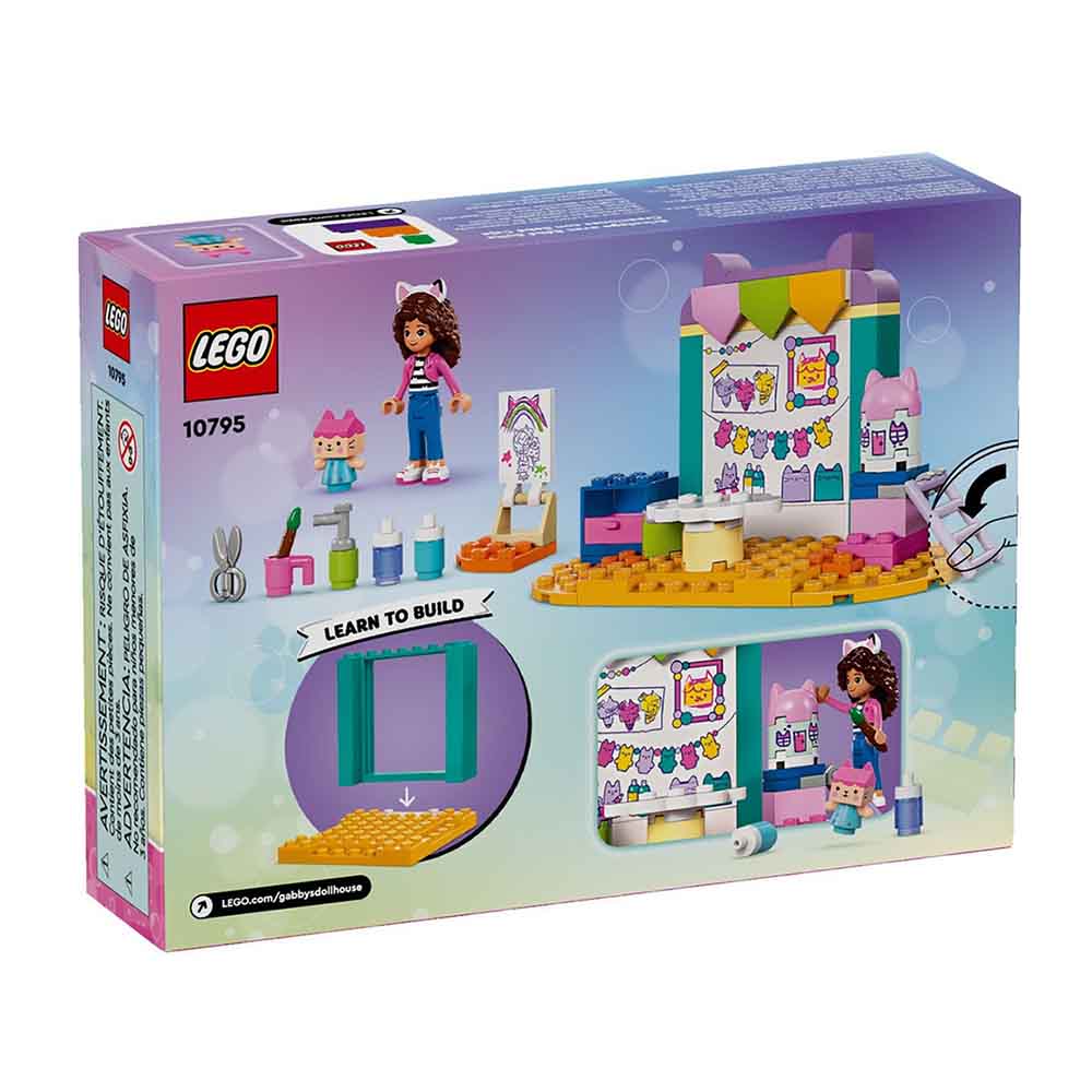 Gabby's Dollhouse Crafting with Baby Box 10795 Lego - 2