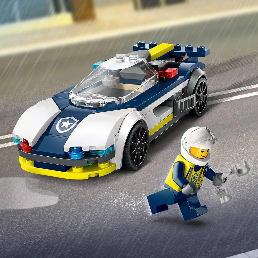 City Police Car and Muscle Car Chase 60415 Lego - 1