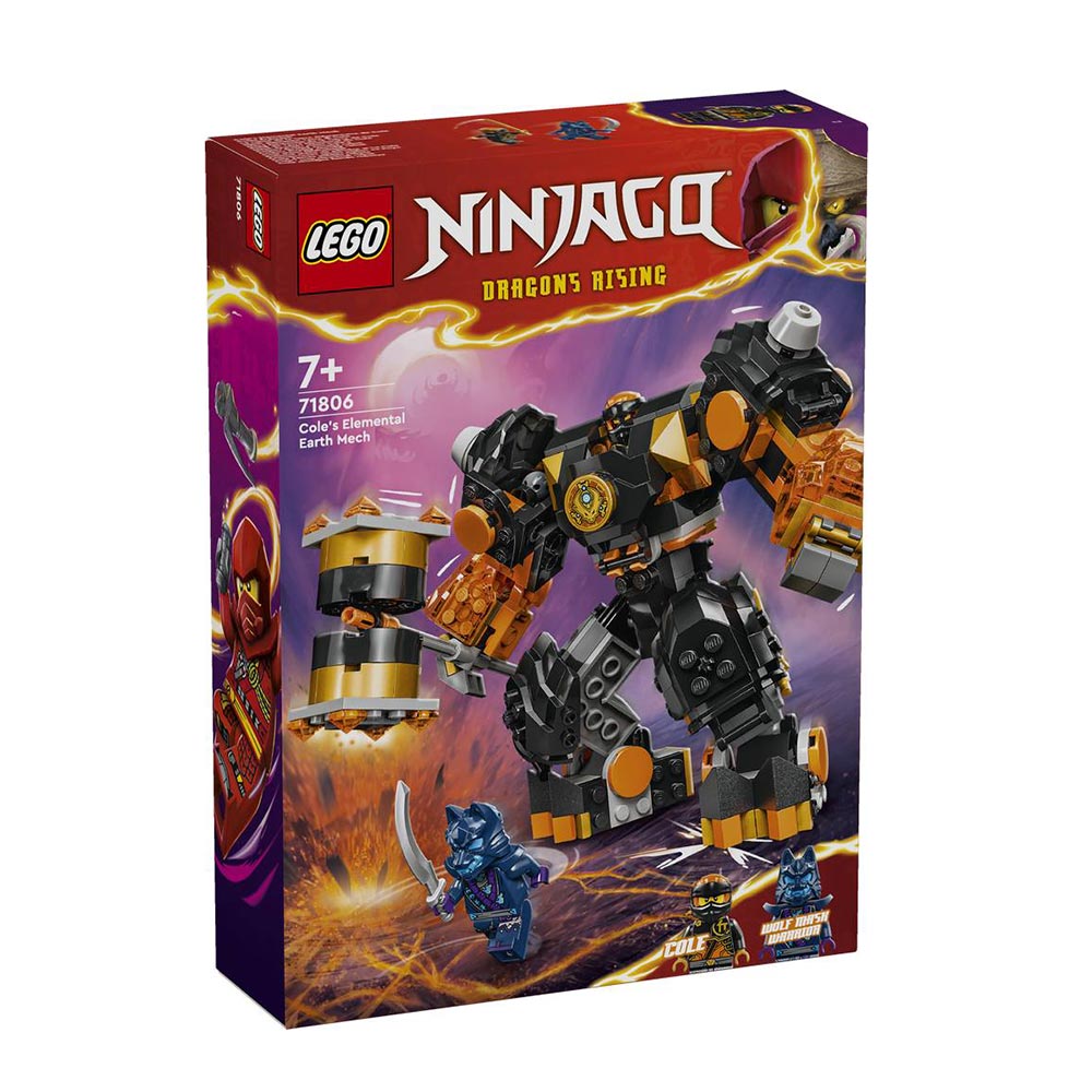 Ninjago Cole's Elemental Earth Mech 71806 Lego - 88864