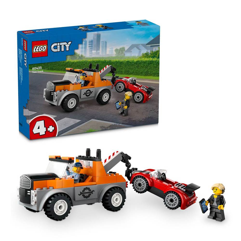 City Tow Truck and Sports Car Repair 60435 Lego - 2