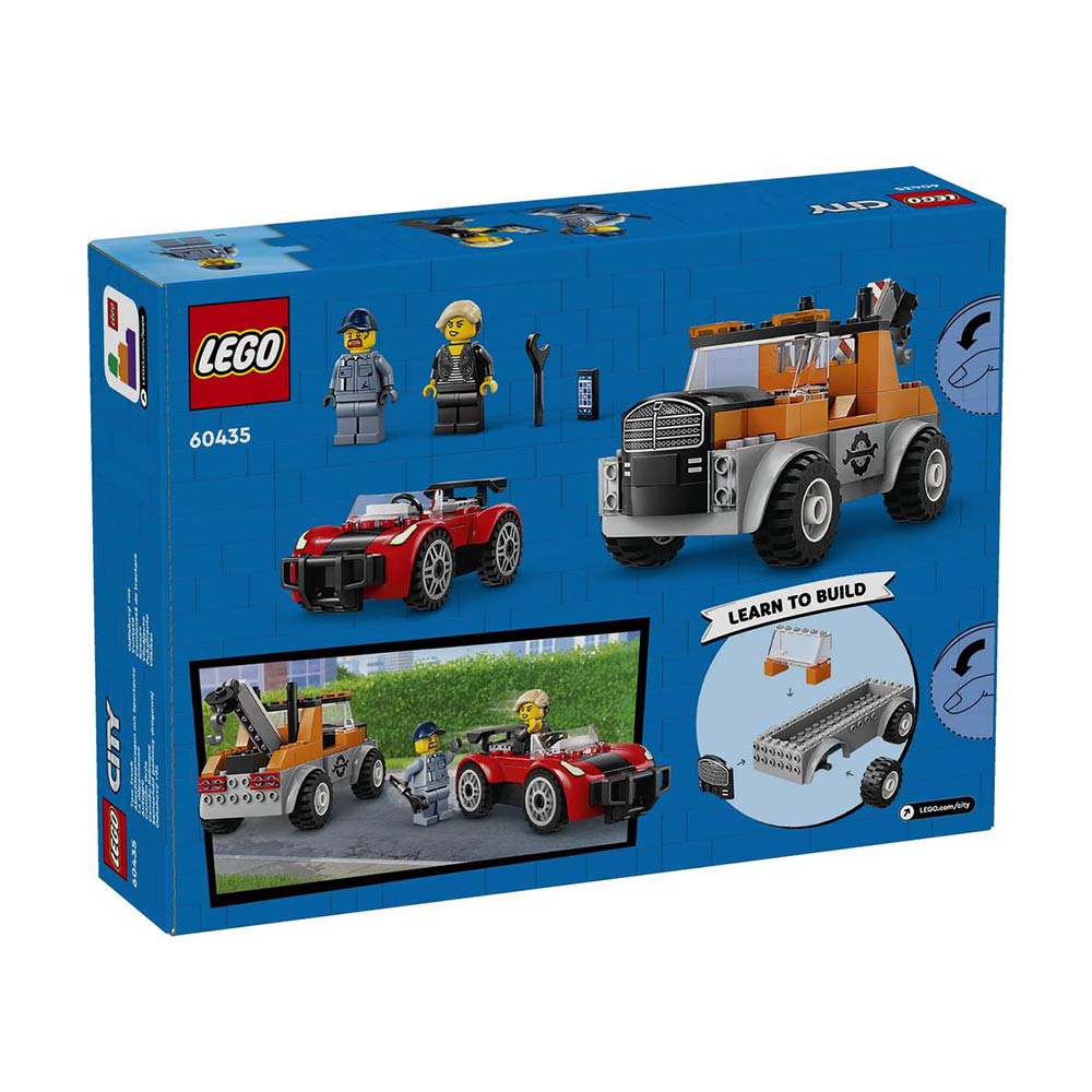 City Tow Truck and Sports Car Repair 60435 Lego - 1