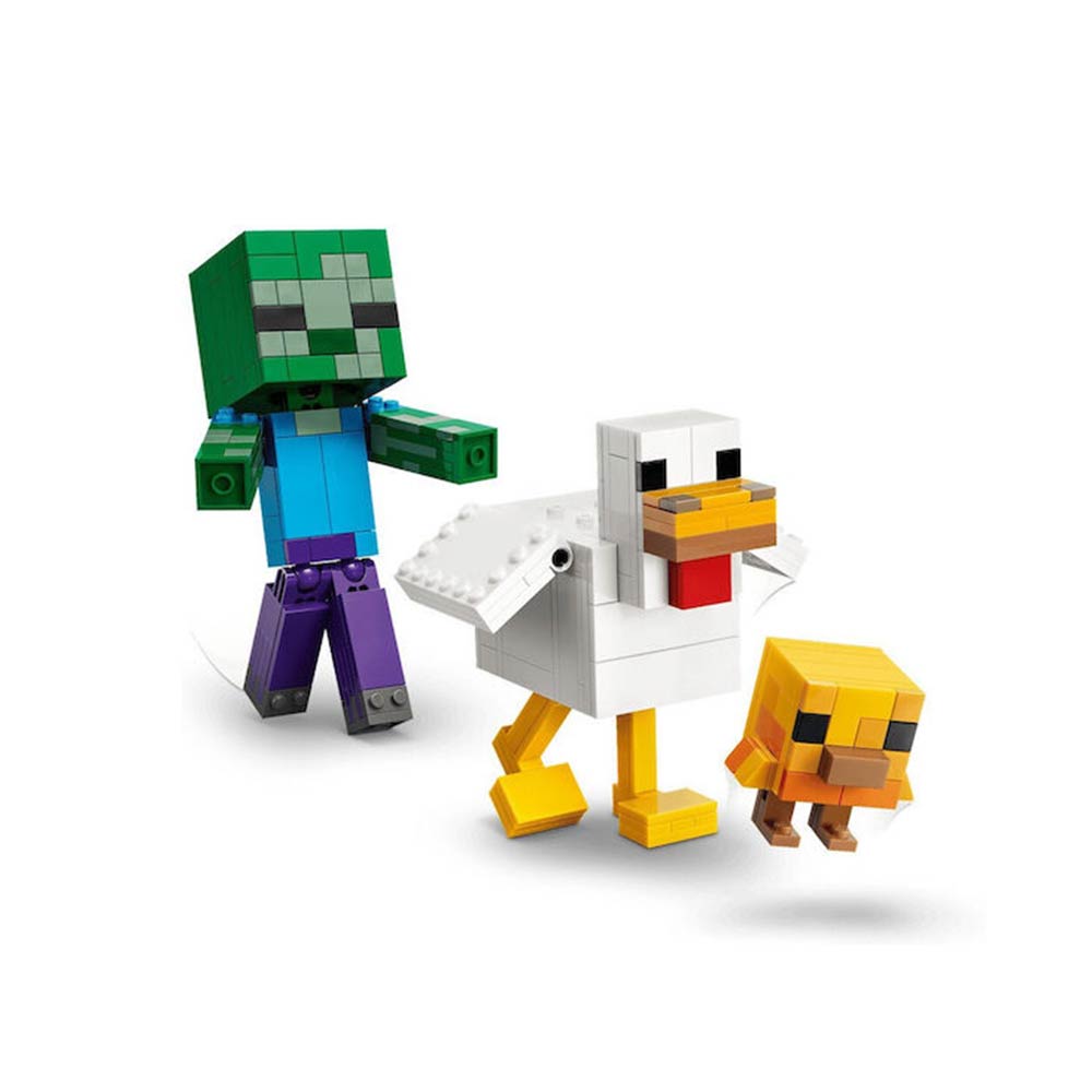 Minecraft Chicken Jockey 21582 Lego - 4