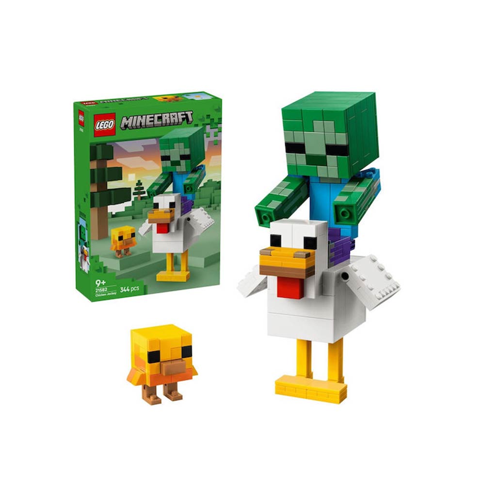 Minecraft Chicken Jockey 21582 Lego - 1