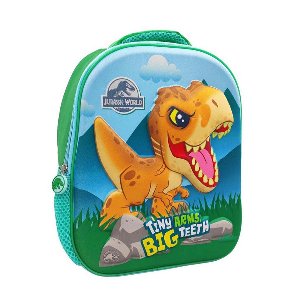 Τσάντα Πλάτης Νηπίου Eva Jurassic World Tiny Arms Big Teeth 570796 Must - 55313