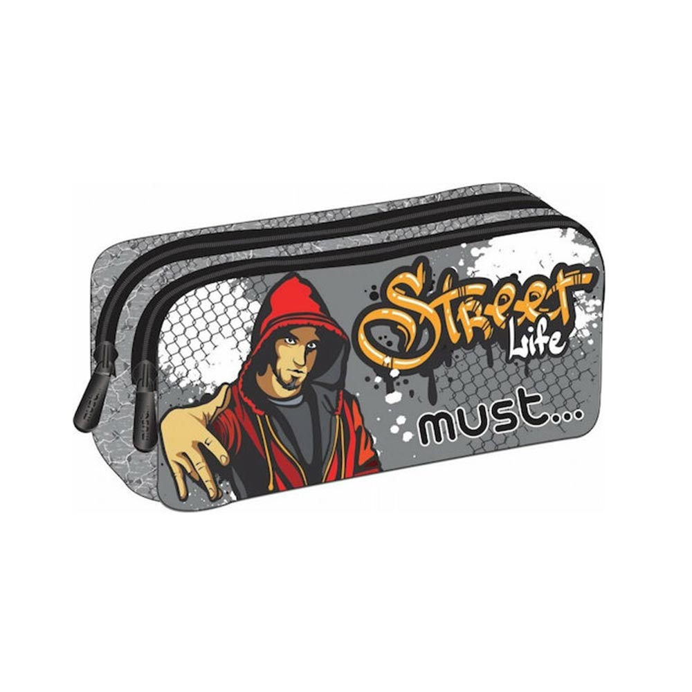 Κασετίνα Βαρελάκι Οβάλ Energy Street Life 579625 Must