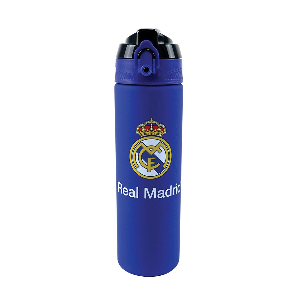 Πλαστικό Παγούρι με Καλαμάκι Real Madrid 700ml 580-00214 Back Me Up - 123880
