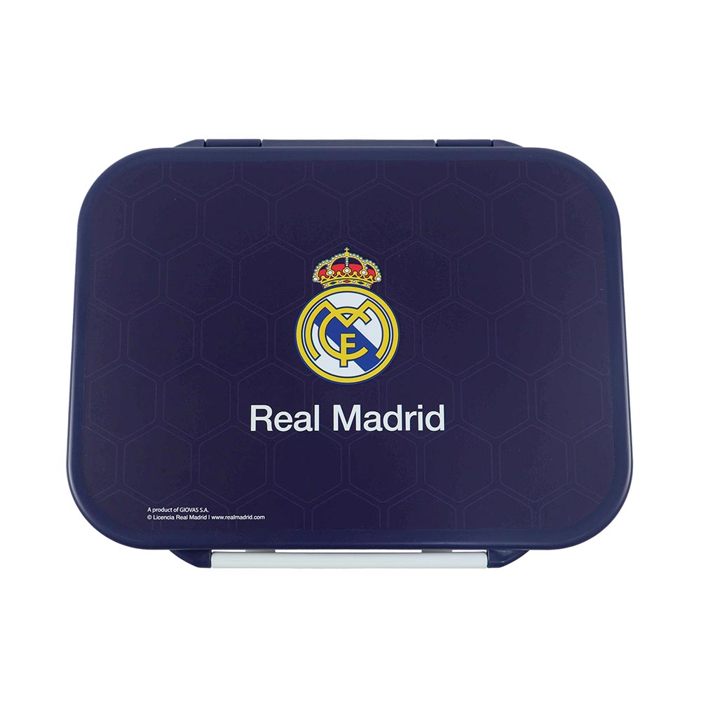 Δοχείο Φαγητού Πλαστικό με 3 Χωρίσματα Real Madrid 1000ml 581-00269Back Me Up - 123876