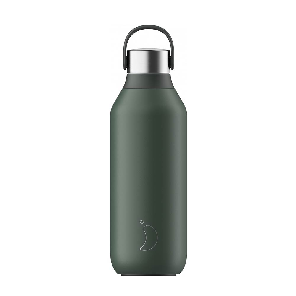 Ανοξείδωτο Μπουκάλι Θερμός Series 2 Pine Green 500ml 22014 Chillys - 0